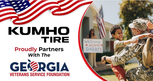 Kumho Tire proudly partners with Georgia Veterans Service Foundation (GVSF)