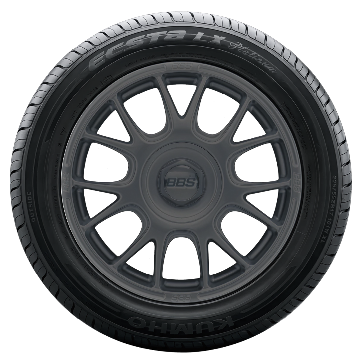 Ecsta LX Platinum side view